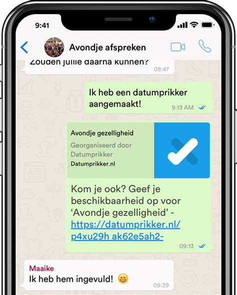 in whatsapp datumprikker|Zo kan je een Datumprikker in WhatsApp delen.